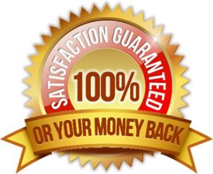 100% Satisfaction-Or-Money-Back-Guarantee